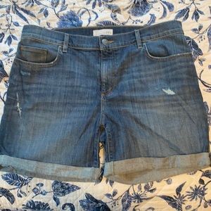 Loft denim shorts Size12/31